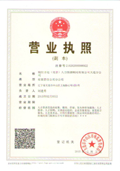大連分公司營(yíng)業(yè)執(zhí)照